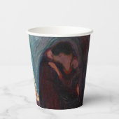Gobelets En Papier Edvard Munch - Le baiser (Verso)