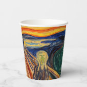 Gobelets En Papier Edvard Munch - Le cri 1910 (Verso)