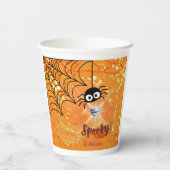 Gobelets En Papier Éffrayant Chic Halloween Party Paper Cup (Verso)