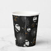 Gobelets En Papier Éffrayant Dark Halloween Motif (Droite)