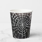 Gobelets En Papier Éffrayant Déplaisant Spiderweb Motif Halloween per (Verso)