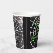 Gobelets En Papier Éffrayant Déplaisant Spiderweb Motif Halloween per (Droite)