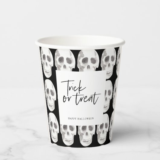 Gobelets En Papier Effrayant Éffrayant | Parti Halloween | (Verso)