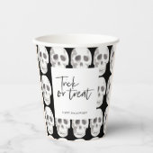Gobelets En Papier Effrayant Éffrayant | Parti Halloween | (Recto)