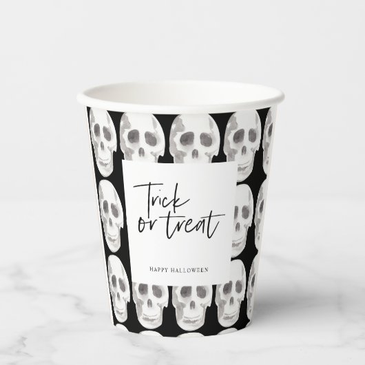 Gobelets En Papier Effrayant Éffrayant | Parti Halloween | (Recto)