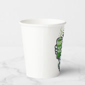 Gobelets En Papier Éffrayant Halloween Fantôme Boire Matcha Boire (Droite)