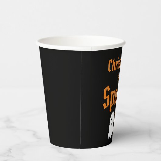 Gobelets En Papier Éffrayant un 1er anniversaire (Droite)