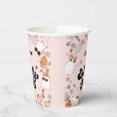 Gobelets En Papier Éffrayant Un Halloween Super 1er anniversaire (Gauche)