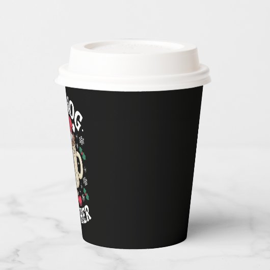 Gobelets En Papier Eggnow Météo Noël Rétro Noël (Gauche)