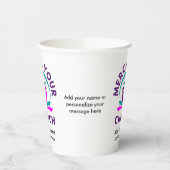 Gobelets En Papier ÉGLISE MERCHANDISE Personnalisée Ajouter votre log (Gauche)