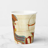 Gobelets En Papier Égypte ancienne Pharaon Ramesses II Cheval papyrus (Gauche)