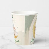 Gobelets En Papier Eid  Al Adha Dusty Green Cute Sheep Dinner  (Droite)