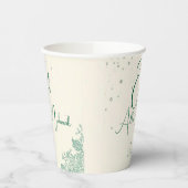 Gobelets En Papier Eid  Al Adha Sage Green Dinner  (Gauche)