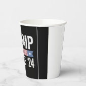 Gobelets En Papier Élection Trump Vance Doudou de Noël (Gauche)