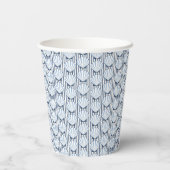 Gobelets En Papier Élégance Shell Stripe ! (Verso)