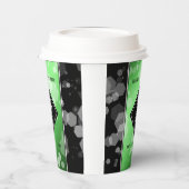 Gobelets En Papier Élégant 20e anniversaire de Mariage d'émeraude (Gauche)