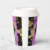 Gobelets En Papier Élégant 48e anniversaire de Mariage d'Améthyste (Droite)