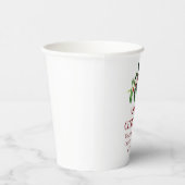 Gobelets En Papier Elegant Berries Christmas Botanical Simple (Droite)