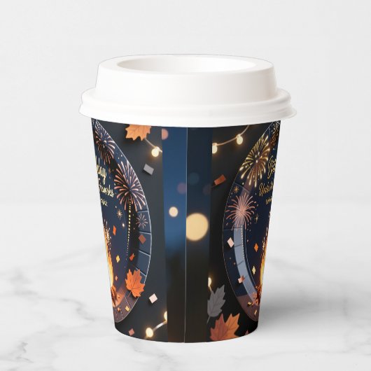 Gobelets En Papier Elegant Bonfire Night Birthday Party Paper Cups (Droite)