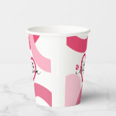 Gobelets En Papier Elegant design texte Maman I Love You With Heart (Droite)