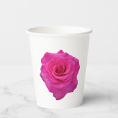 Gobelets En Papier Elegant Floral Paper Cups – Soft Botanical Design (Verso)
