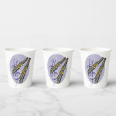 Gobelets En Papier Élégant Flute Duet musique instrument de musique