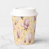 Gobelets En Papier Élégant Magnolia (Gauche)