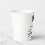 Gobelets En Papier Elegant Minimal Minimalist Graduation (Droite)