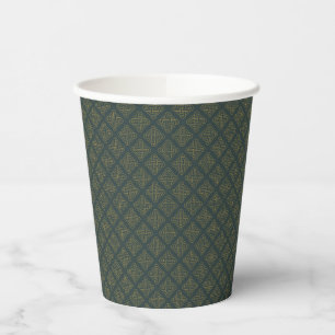 Gobelets En Papier Élégant Motif de noeud celtique