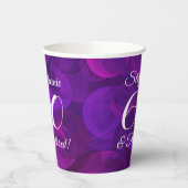 Gobelets En Papier Élégant Purple 60 et Retraité (Gauche)