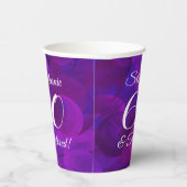 Gobelets En Papier Élégant Purple 60 et Retraité (Droite)