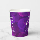 Gobelets En Papier Élégant Purple 65 et Retraité (Gauche)