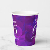 Gobelets En Papier Élégant Purple 65 et Retraité (Droite)