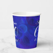 Gobelets En Papier Elégant Royal Blue 60 et Sassy Birthday Party (Gauche)