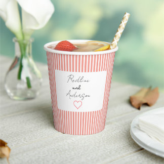 Gobelets En Papier Elegant Viviid Wedding Paper cup