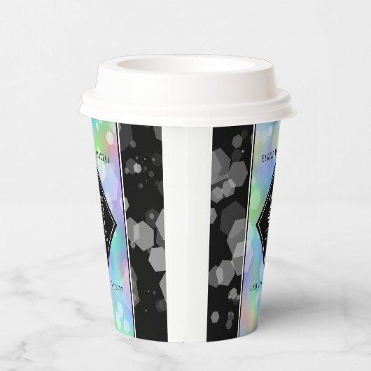 Gobelets En Papier Élégante 43ème anniversaire du Mariage Opal (Droite)