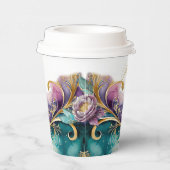 Gobelets En Papier Élégante Fiesta Quinceanera Welcome ID1029 (Droite)