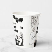 Gobelets En Papier Elégante Halloween deux éffrayant deuxième fête d' (Droite)