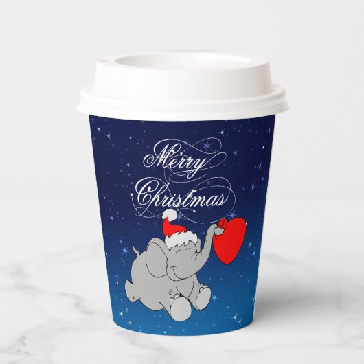 Gobelets En Papier Elephant Avec Cadeaux Coupe Papier (Verso)