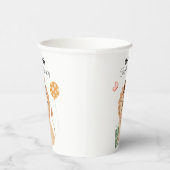 Gobelets En Papier Eléphant avec casquette de fête, anniversaire (Droite)