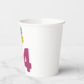 Gobelets En Papier Eléphant Ballons D'Anniversaire Pour Enfants (Gauche)