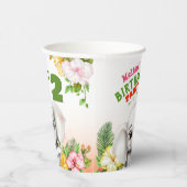 Gobelets En Papier Elephant Jungle Safari fête d'anniversaire (Droite)