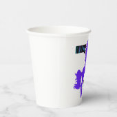 Gobelets En Papier Élevage de pony pourpre de soeur moyenne (Droite)