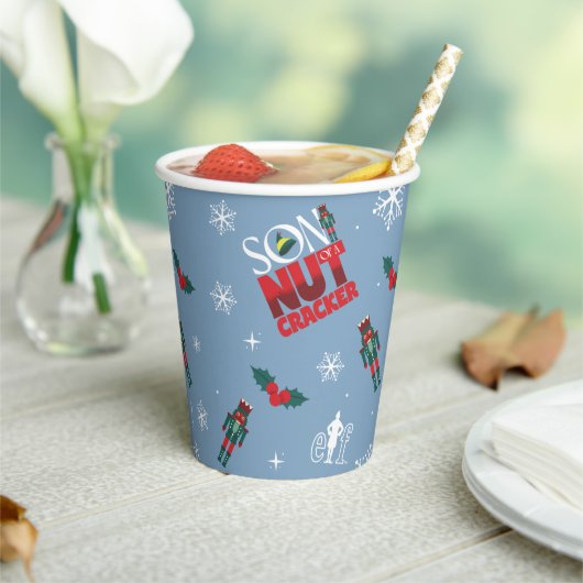 Gobelets En Papier Elf "Fils d'un Noisette" Motif d'hiver (Insitu)