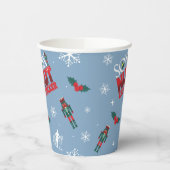 Gobelets En Papier Elf "Fils d'un Noisette" Motif d'hiver (Gauche)