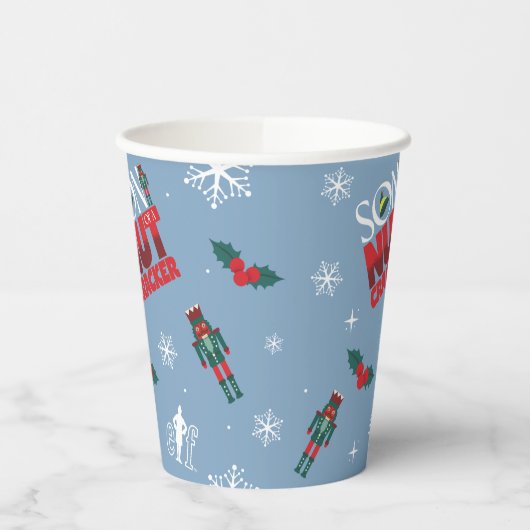 Gobelets En Papier Elf "Fils d'un Noisette" Motif d'hiver (Gauche)