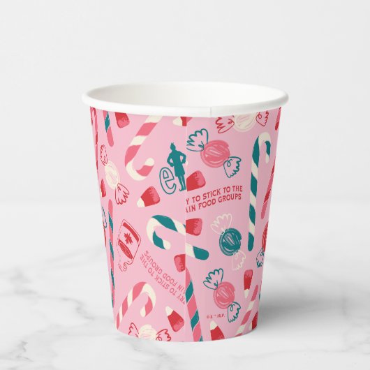 Gobelets En Papier Elf Holiday Candy Motif (Droite)