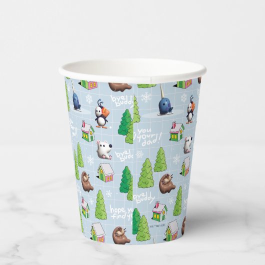 Gobelets En Papier Elf the Movie | Bye Buddy Hope Vous Trouvez Votre  (Droite)