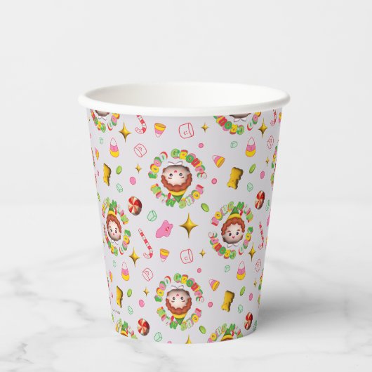 Gobelets En Papier Elf the Movie | Quatre grands groupes alimentaires (Recto)