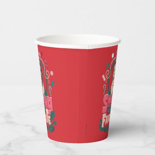 Gobelets En Papier Elfe - Sourire est mon préféré (Droite)